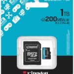 micro-SDXC — 1TB microSDXC Canvas Go! Plus Gen4 R:200/W:160 UHS-I Class 10 V30 U3 A2 + adapter (SDCG4/1TB)