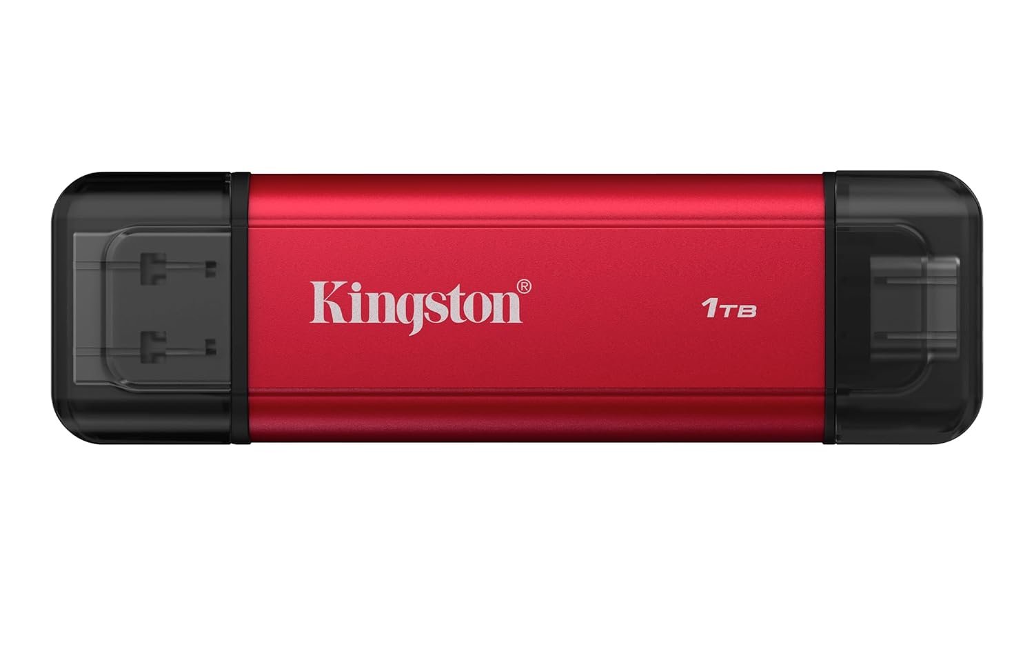 Kingston Dual Portable SSD 1 ТБ USB 3.2 Gen 2 Type-A C - SPSD 1TB Kingston 1TB Dual USB-A/C Portable SSD | Up to 1050MB/s | USB 3.2 Gen 2 | SPSD/1TB - Image 1