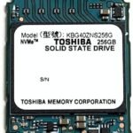 Kioxia 256GB M.2 2230 30mm NVMe PCIe Gen3 x4 KBG40ZNS256G BG4 Solid State Drive SSD (0FWJTG-PIDKK)