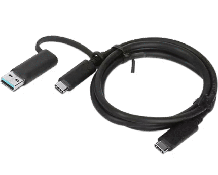 Lenovo Hybrid USB-C with USB-A Cable (4X90U90618)