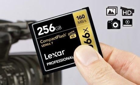 Lexar 32GB Professional 1066x CompactFlash Memory Card (UDMA 7, 2-Pack) (LCF32GCRBAS1066) 3