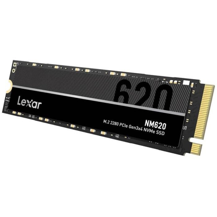Lexar NM620 512GB SSD M.2 2280 PCIe Gen 3x4 NVMe (LNM620X512G-RNNNG) 3