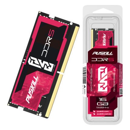 PUSKILL 16GB 2Rx8 DDR5 4800MHz Sodimm Ram