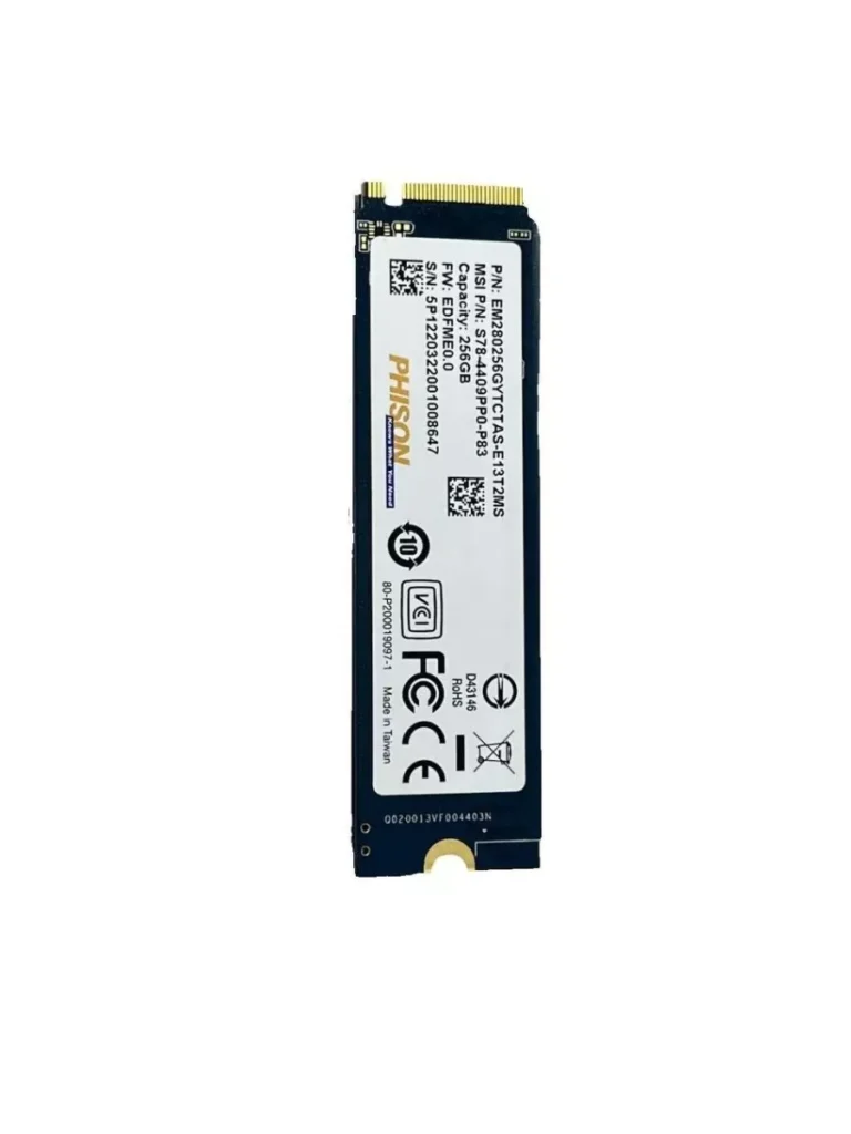 Phison 256GB M.2 PCle NVMe SSD (EM280256GTTCB5-PE19TAS)