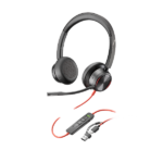 Poly Blackwire 8225 Stereo USB-C Headset +USB-C/A Adapter (8X223AA)
