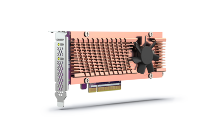 QM2-2P-384A | Add two M.2 NVMe SSDs to your NAS with a PCIe 3.0 expansion card