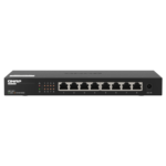 QNAP, 8 port 2.5Gbps RJ-45, auto negotiation (2.5G/1G/100M), unmanaged switch (QSW-1108-8T)