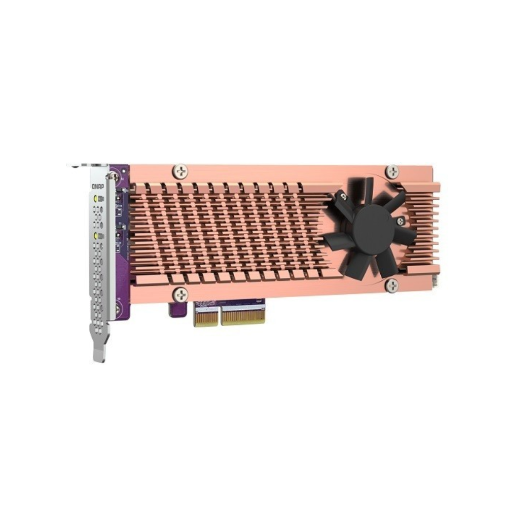 QNAP Dual M.2 PCIe SSD expansion card (QM2-2P-344A) QNAP Dual M.2 PCIe SSD expansion card (QM2-2P-344A) - Image 1