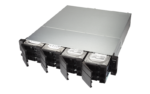 QNAP TS-1232PXU-RP-4G Quad-core Alpine AL324 1.7GHz 4GB DDR4 UDIMM(1xUDIMM) 2x10GbE SFP 2x2.5 GbE 1xGbE 4xUSB3.0 250W(x2)) PSU