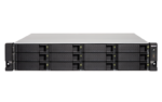 QNAP TS-1232PXU-RP-4G Quad-core Alpine AL324 1.7GHz 4GB DDR4 UDIMM(1xUDIMM) 2x10GbE SFP 2x2.5 GbE 1xGbE 4xUSB3.0 250W(x2)) PSU
