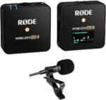 RODE Wireless GO II Single Compact Digital Wireless Microphone System Recorder (2.4 GHz, Black)