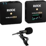 RODE Wireless GO II Single Compact Digital Wireless Microphone System Recorder (2.4 GHz, Black)