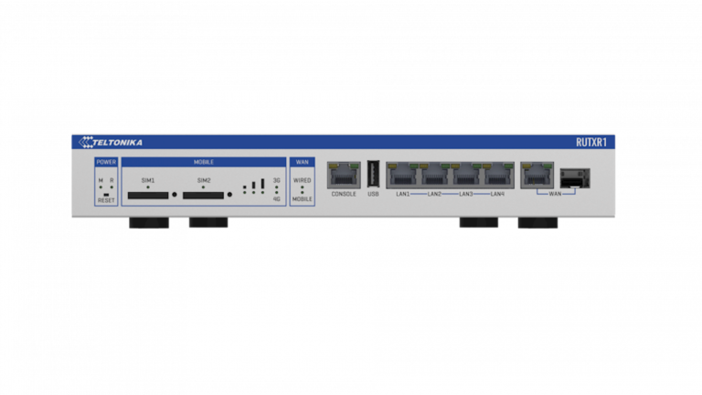 RUTXR1 Rack-mountable LTE Cat 6 Router (RUTXR1000000)