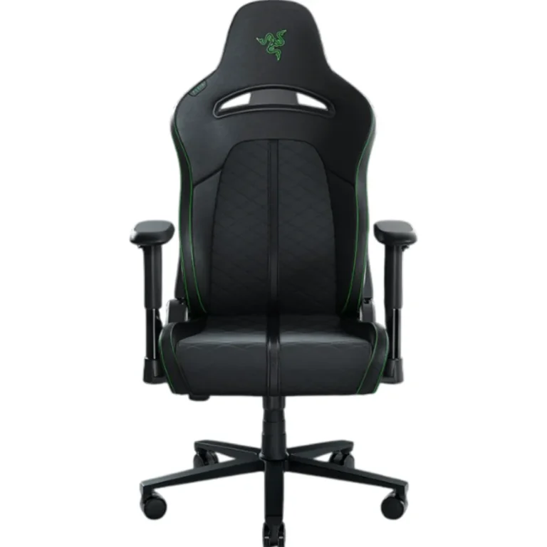 Razer Chair Enki X PU Leather, 2D-Armrests, black-green (RZ38-03880100-R3G1)