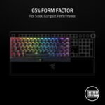 Razer Gaming Keyboard BlackWidow V3 Mini HyperSpeed Green Switch WL BT USB RU RGB, Black2