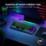 Razer Gaming Keyboard BlackWidow V3 Mini HyperSpeed Green Switch WL BT USB RU RGB, Black6