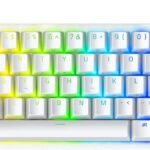 Razer Gaming Keyboard Huntsman Mini Mercury Ed. Red Switch USB RU RGB, White