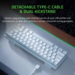 Razer Gaming Keyboard Huntsman Mini Mercury Ed. Red Switch USB RU RGB, White4