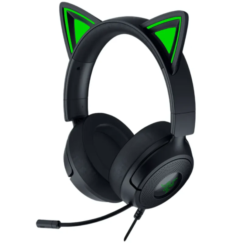 Razer Headset Kraken Kitty V3 X, mini-jack, 1.3m, black (RZ04-05350200-R3M1) 4