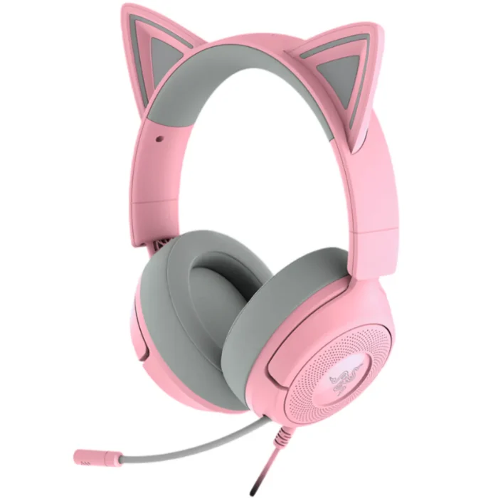 Razer Headset Kraken Kitty V3 X, mini-jack, 1.3m, quartz (RZ04-05350100-R3M1) 2