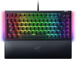 Razer Keyboard BlackWidow V4 75% RGB 83key Mechanical Tactile Switch GEN-3, USB-A, EN, black