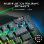 Razer Keyboard BlackWidow V4 75% RGB 83key Mechanical Tactile Switch GEN-3, USB-A, EN, black6
