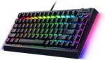 Razer Keyboard BlackWidow V4 75% RGB 83key Mechanical Tactile Switch GEN-3, USB-A, EN, black9