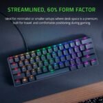 Razer Keyboard Huntsman Mini RGB 61key Purple Switch USB EN Black2