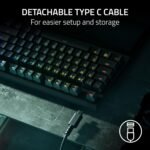 Razer Keyboard Huntsman V2 TKL RGB 87key Red Switch USB EN, black6