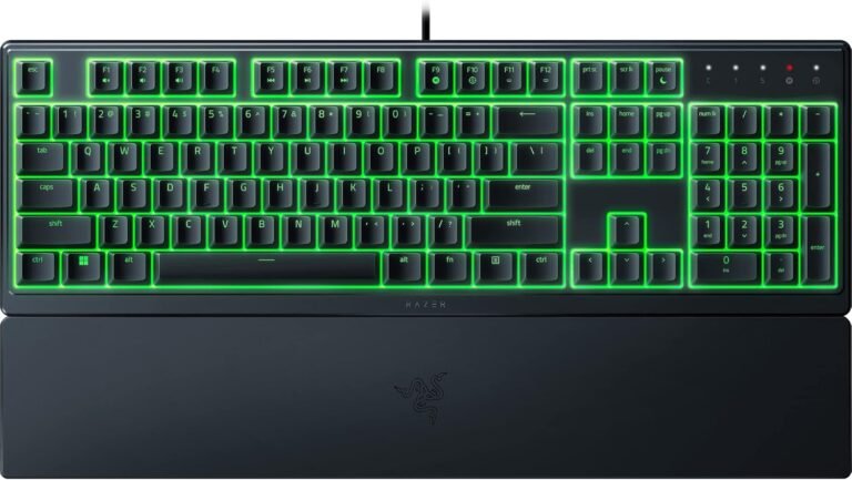 Razer Keyboard Membrane Ornata V3 X 104key, USB-A, EN RU, RGB, black
