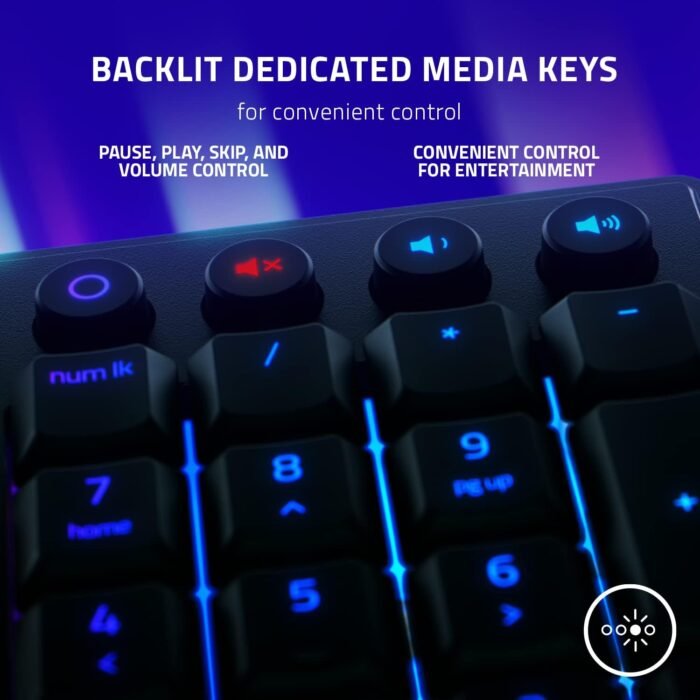 Razer Keyboard Ornata V3 RGB 104key Mecha-Membrane Switch USB EN, black5