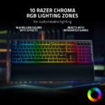 Razer Keyboard Ornata V3 RGB 104key Mecha-Membrane Switch USB EN, black7