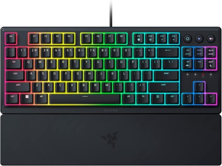 Razer Keyboard Ornata V3 TKL RGB 84key Mecha-Membrane Switch USB-A EN, black