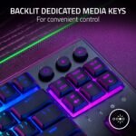 Razer Keyboard Ornata V3 TKL RGB 84key Mecha-Membrane Switch USB-A EN, black5