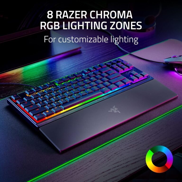 Razer Keyboard Ornata V3 TKL RGB 84key Mecha-Membrane Switch USB-A EN, black7