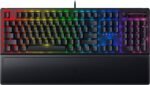 Razer Keyboard mechanical BlackWidow V3 TKL 87key, Green Switch, USB-A, EN RU, RGB, black