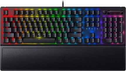 Razer Keyboard mechanical BlackWidow V3 TKL 87key, Green Switch, USB-A, EN RU, RGB, black