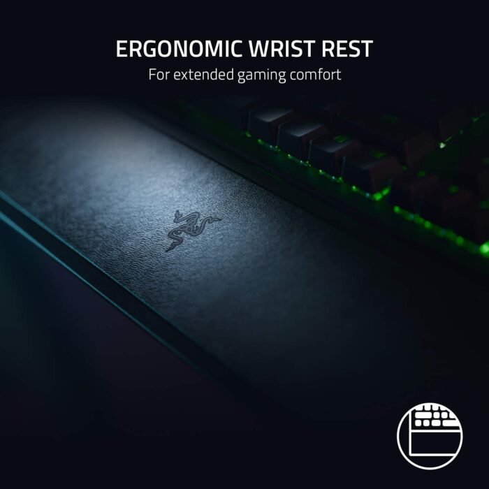 Razer Keyboard mechanical BlackWidow V3 TKL 87key, Green Switch, USB-A, EN RU, RGB, black3