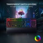 Razer Keyboard mechanical BlackWidow V3 TKL 87key, Green Switch, USB-A, EN RU, RGB, black5