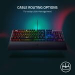 Razer Keyboard mechanical BlackWidow V3 TKL 87key, Green Switch, USB-A, EN RU, RGB, black8