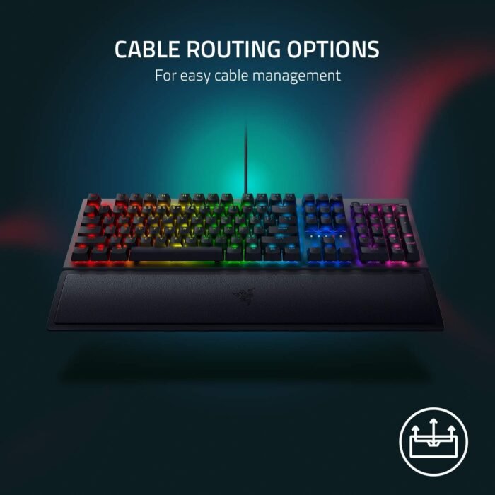 Razer Keyboard mechanical BlackWidow V3 TKL 87key, Green Switch, USB-A, EN RU, RGB, black8