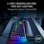 Razer Keyboard mechanical BlackWidow V4, 114key, Yellow Switch, USB-A, EN RU, RGB, black3