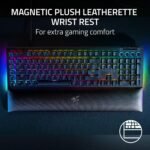 Razer Keyboard mechanical BlackWidow V4, 114key, Yellow Switch, USB-A, EN RU, RGB, black5