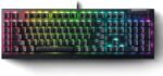 Razer Keyboard mechanical BlackWidow V4 X 110key, Green Switch, USB-A, EN RU, RGB, black
