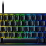 Razer Keyboard mechanical Huntsman Mini 61key, Red Switch, USB-A, EN, RGB, black
