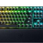 Razer Keyboard mechanical Huntsman V3 Pro 8KHz, 104key, Analog Optical Switch Gen-2, USB-A, EN, RGB, black