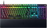 Razer Keyboard mechanical Huntsman V3 Pro 8KHz, 104key, Analog Optical Switch Gen-2, USB-A, EN, RGB, black