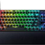 Razer Keyboard mechanical Huntsman V3 Pro TKL 8KHz, 84key, Analog Optical Switch Gen-2, USB-A, EN, RGB, black1