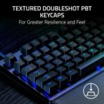 Razer Keyboard mechanical Huntsman V3 Pro TKL 8KHz, 84key, Analog Optical Switch Gen-2, USB-A, EN, RGB, black10