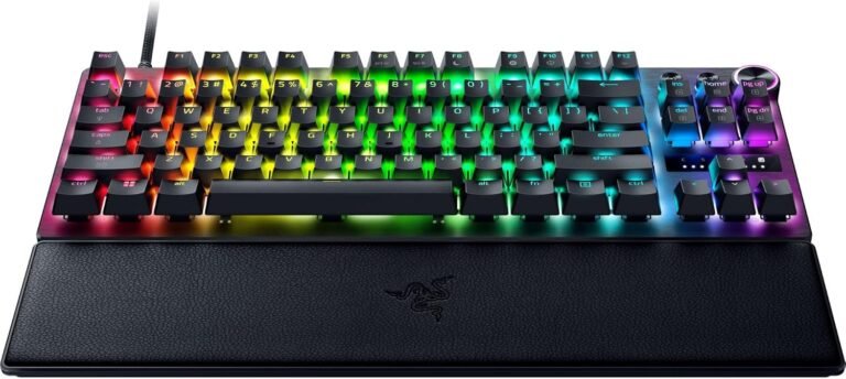 Razer Keyboard mechanical Huntsman V3 Pro TKL 8KHz, 84key, Analog Optical Switch Gen-2, USB-A, EN, RGB, black16